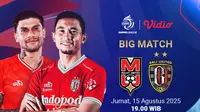 Siaran Langsung BRI Super League 25/26 Malut United vs Bali United: Eksklusif di Vidio