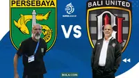 Duel Pelatih Persebaya Vs Bali United di BRI Super League: Eduardo Perez Coba Putus Rekor Buruk dan Redam Agresivitas Johnny Jansen